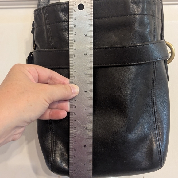 🇺🇸COACH Vtg Belted Pouch crossbody Bag - Picture 13 of 15